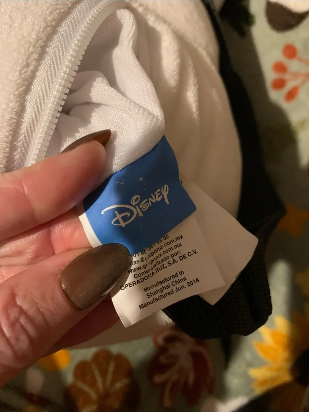 Disney Frozen Olaf Plush Mini Backpack 2014 Stuffed Character Bag Adj. Straps